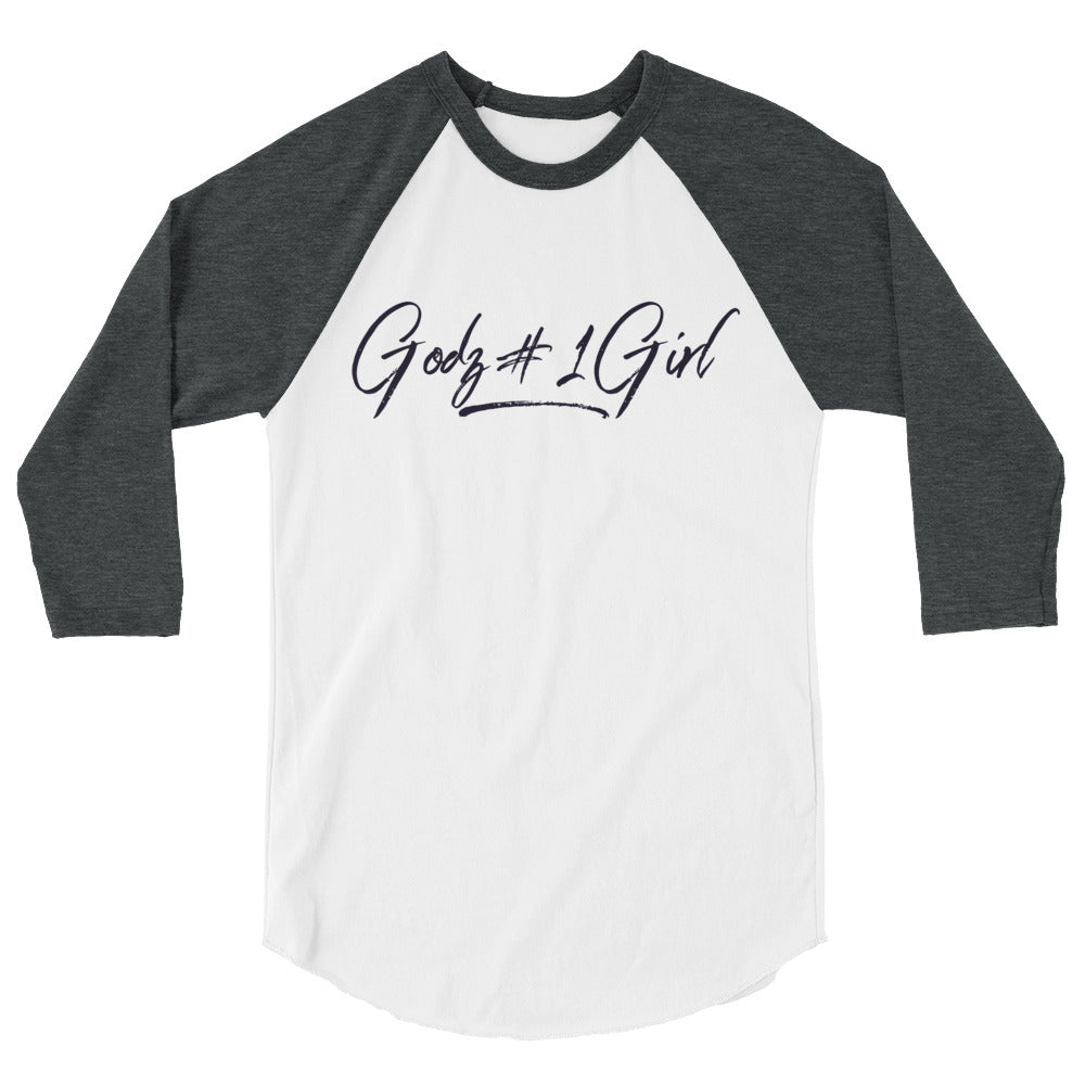 3/4 sleeve raglan shirt