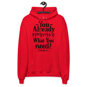 Unisex fleece hoodie