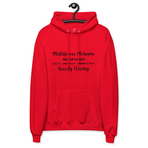 Unisex fleece hoodie