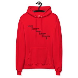 Unisex fleece hoodie