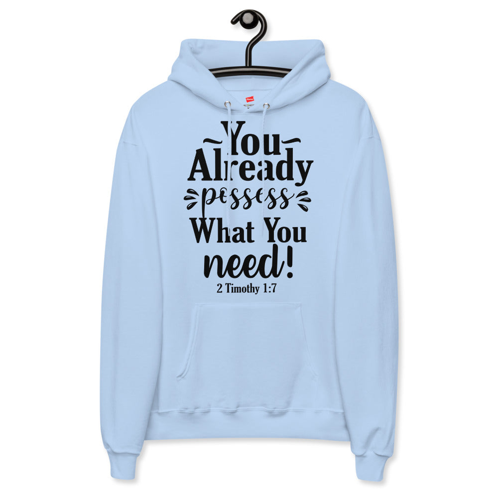 Unisex fleece hoodie