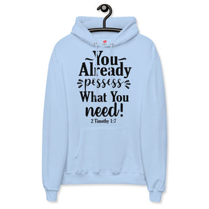 Unisex fleece hoodie