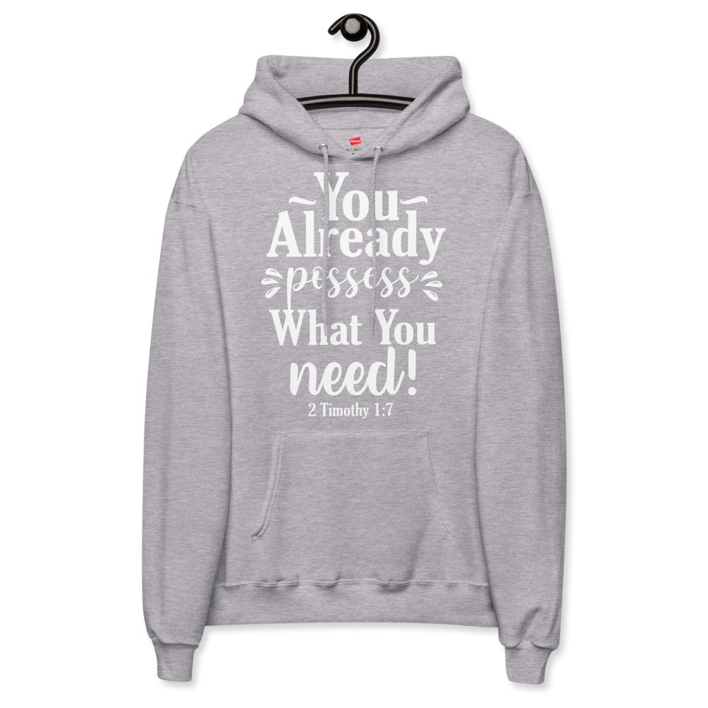 Unisex fleece hoodie