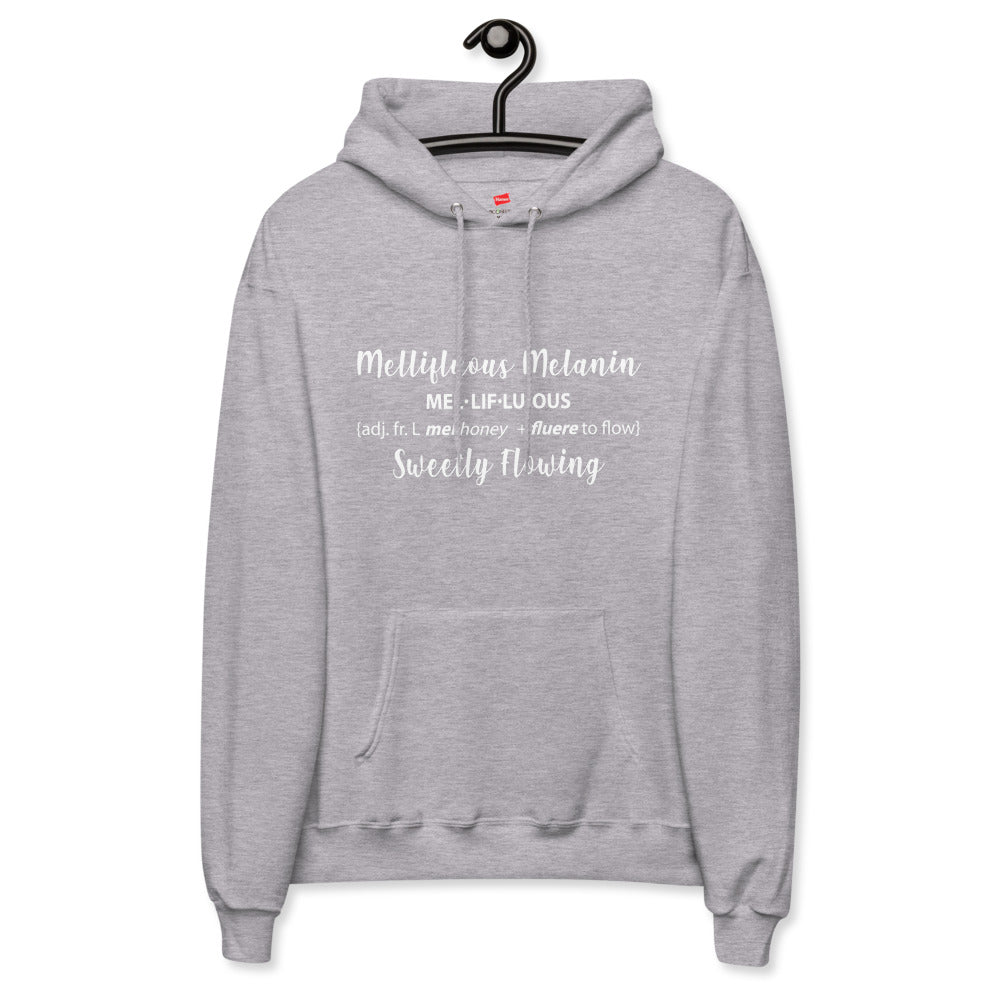 Unisex fleece hoodie