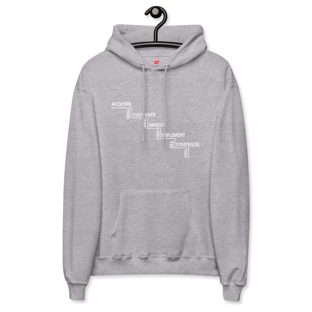 Unisex fleece hoodie