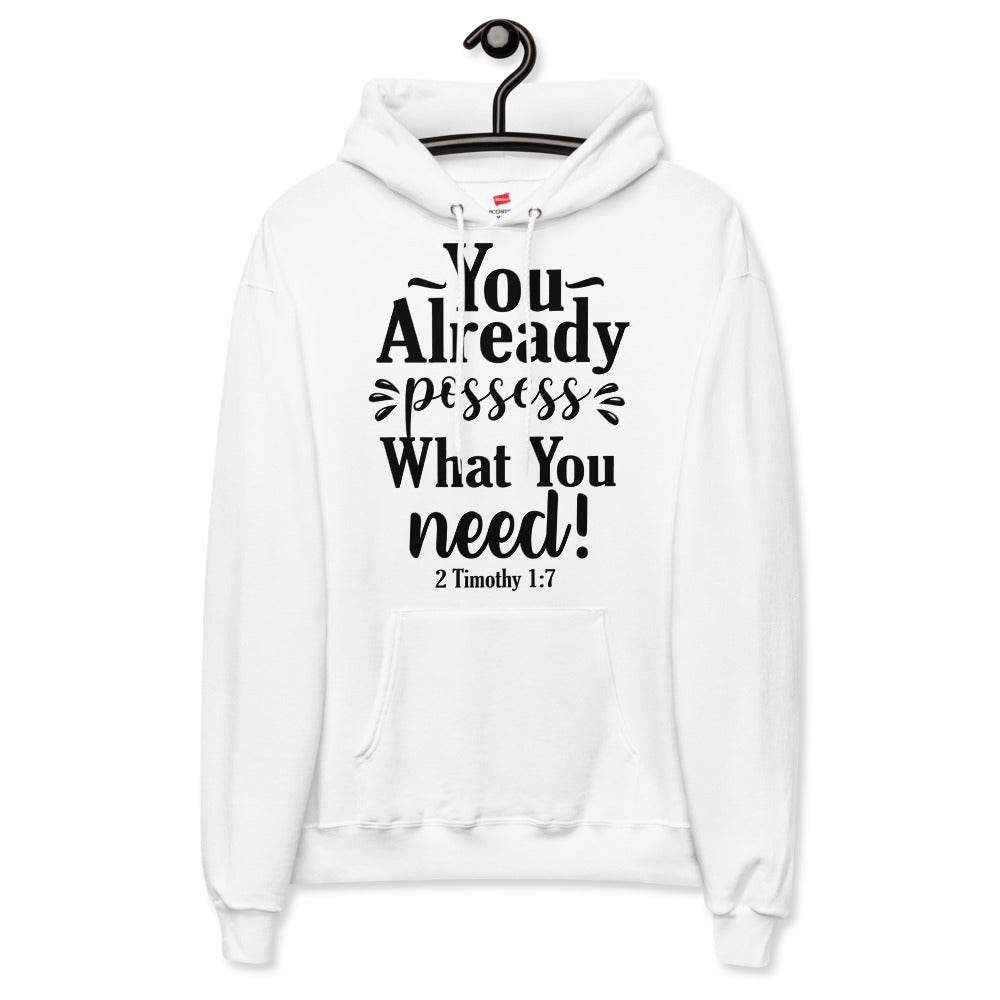 Unisex fleece hoodie