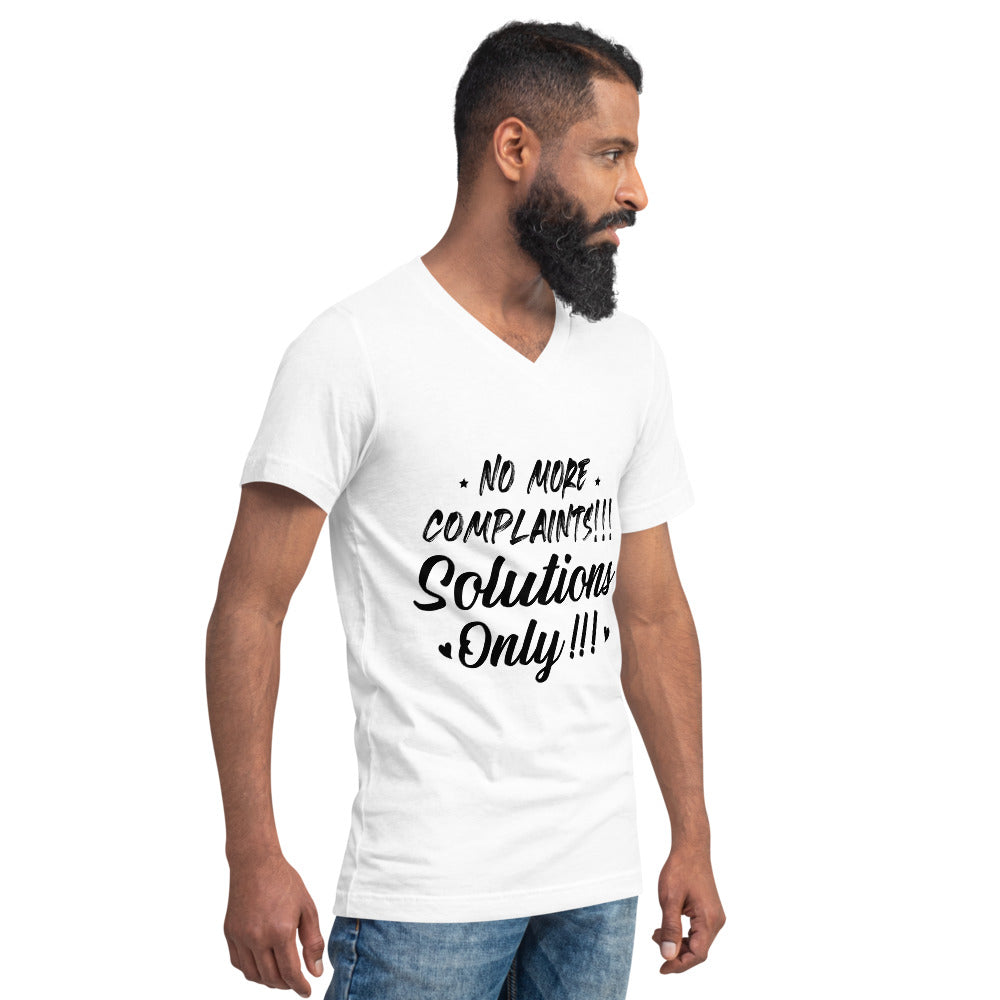 Unisex Short Sleeve V-Neck T-Shirt