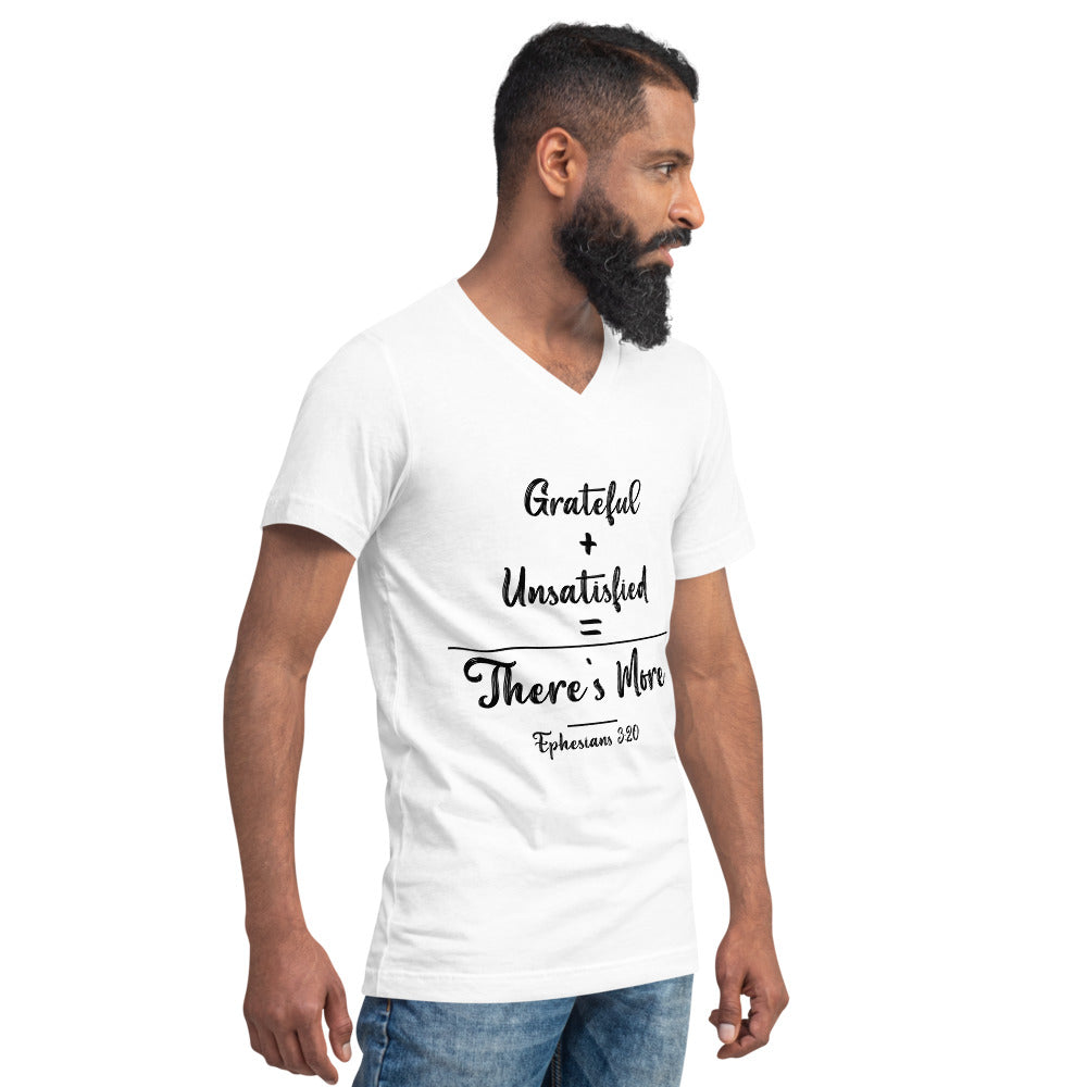 Unisex Short Sleeve V-Neck T-Shirt